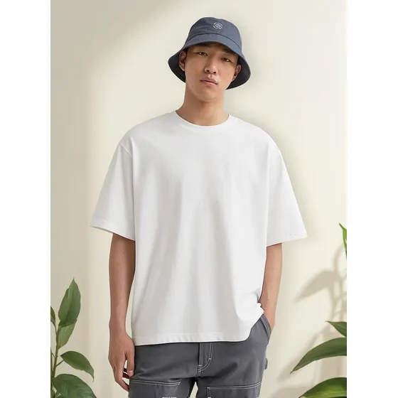Polo Oversize Color Blanco Hueso
