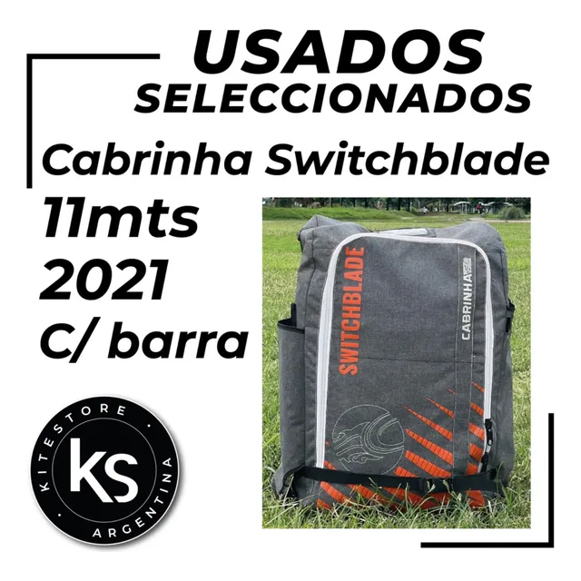 Cabrinha Switchblade 11 Mts C/barra - 2021. Estado Muy Bueno