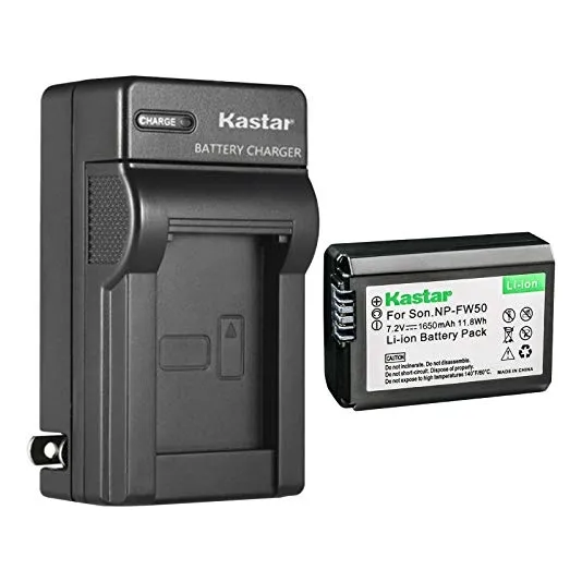 Kit Batería Y Cargador Para Canon Np-fw50 Carga De Alta Duración Alto Rendimiento Livianos Prácticos Portátil Seguros Fácil De Usar Amplia Compatibilidad Verificar