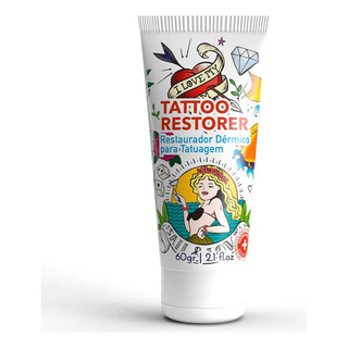 Tattoo Restorer Restaurador Dérmico De Tatuagem Barba Forte Tattoo Restorer Restaurador Dérmico De Tatuagem Barba Forte