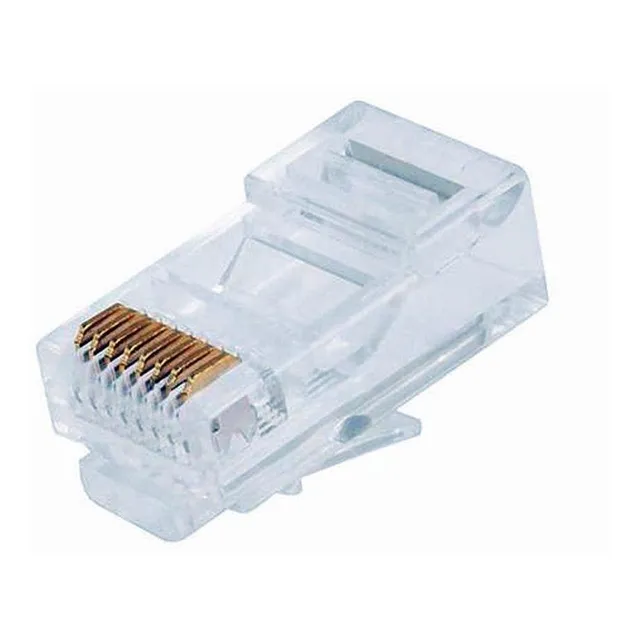 Conector Plug RJ45 5E Red paquete x 100 cable estructurado cable utp CCTV
