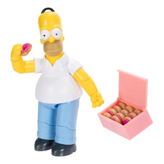 Los Simpsons - Figura Homero De 13 Cm Totalmente Articulada
