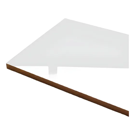 Mdf Melaminico Alto Brillo Blanco De 18 Mm