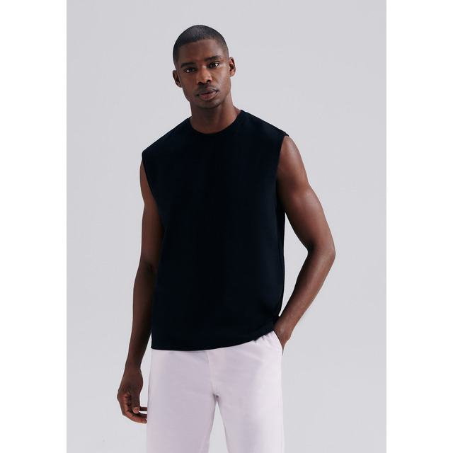 Regata Masculina Comfort Alças Largas Super Cotton Hering Regata Masculina Comfort Alças Largas Super Cotton Hering