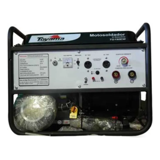 Motosoldador A Gasolina 190 Amp 4.0 Kw 120v Toyama
