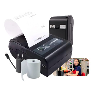 Mini Impressora Portatil Bluetooth Termica 58mm Android Ios Mini Impressora Portatil Bluetooth Termica 58mm Android Ios