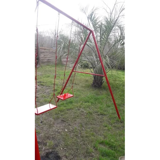 Estructura De Hierro Con 2 Hamacas Para Niños!!