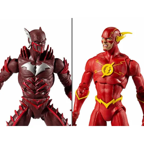Multiverse Earth -52 Batman Red Death & The Flash Two-pack