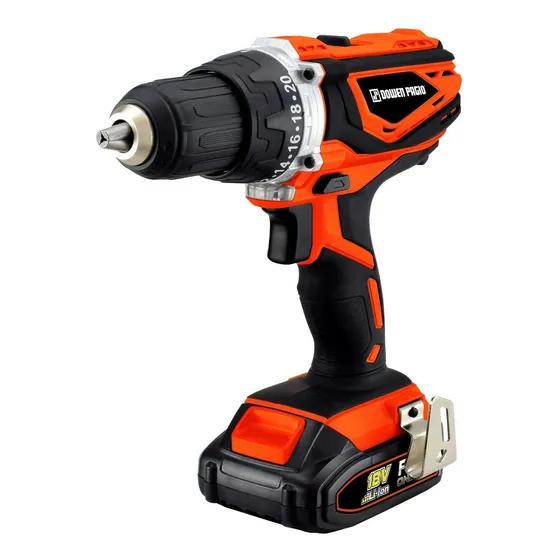 Taladro Inalambrico Percutor 18v Dowen Pagio Bateria Flexone