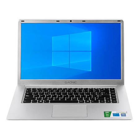 Notebook Gadnic Cloudbook Glow Pro gray 14.1", Intel Celeron N3350  4GB de RAM 64GB SSD 1366x768px Windows 10 Home