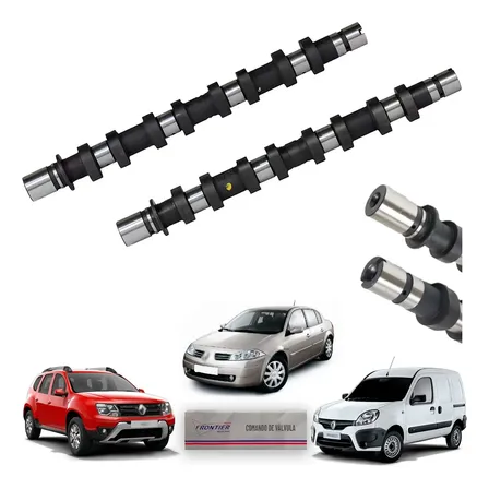 Par Comando Válvulas Clio Scenic Megane 1.6 16v K4m