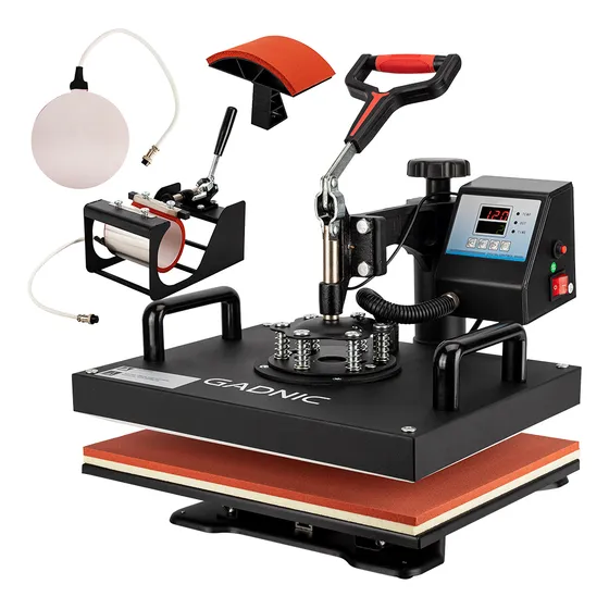 Estampadora sublimadora Gadnic Ms5 multifuncional 10 en 1