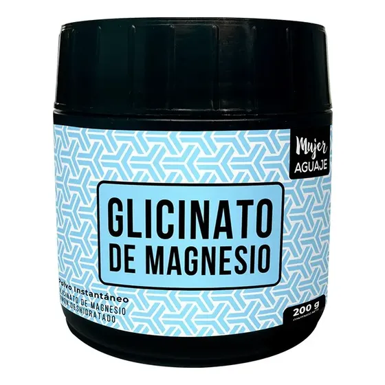 Glicinato Magnesio Mujer Aguaje 200g Sabor Limón Vegano Libre Gluten | Cuotas sin interés