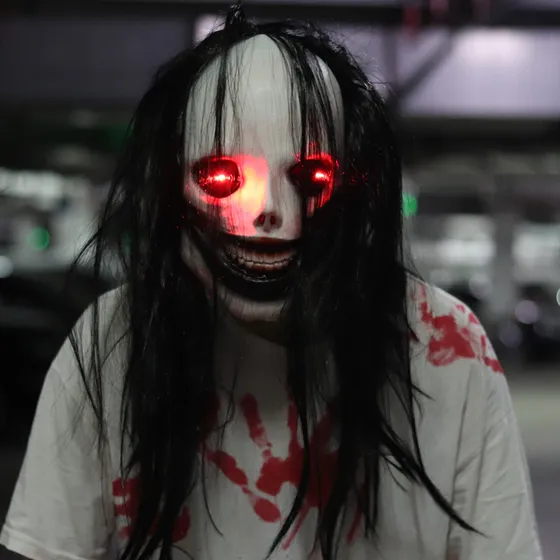 Máscara De Cosplay Scary Charlie Zombie Party Ball