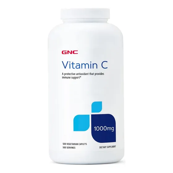 Vitamina C 1,000 Mg 500 Tabletas Gnc