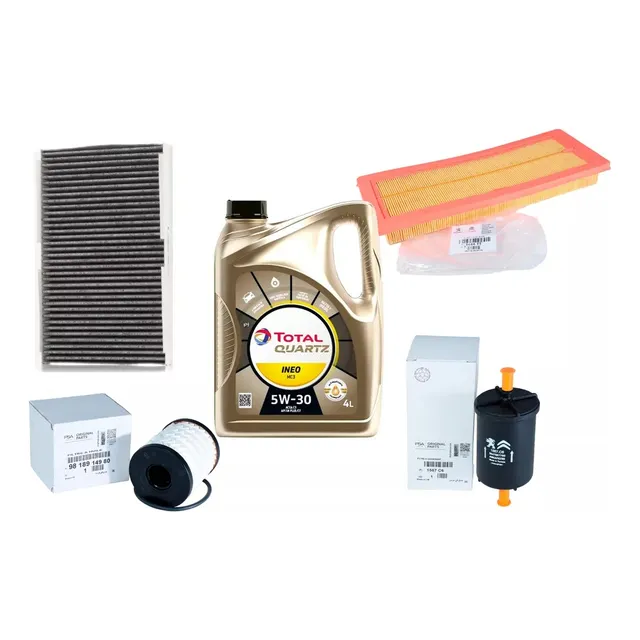 Kit 4 Filtros + Aceite Ineo 5w30 4l Peugeot 308 408 C4l  Thp
