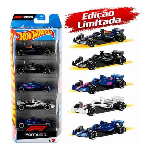 Hot Wheels F1 Formula 1 2025 5台セット Hot Wheels Fórmula 1 2025 Pack 5 Carros Mattel Original F1 1
