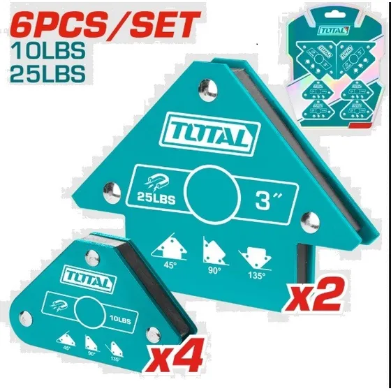 Juego De Soporte Soldadura Magnetica 6 Pzas Total