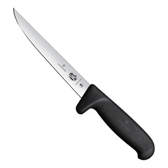 Cuchillo Safetygrip Deshuesador 15cms Victorinox Cocina Color Negro