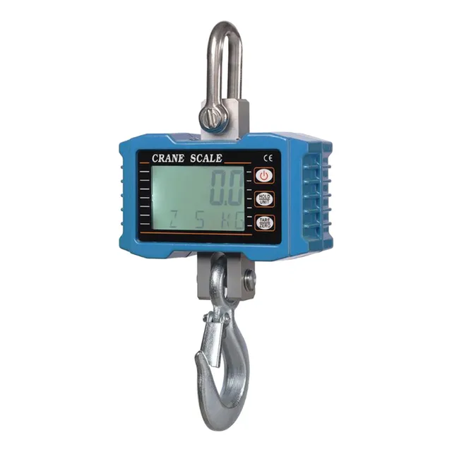 Báscula Digital Portátil Para Grúa Colgante De 1000 Kg Con P