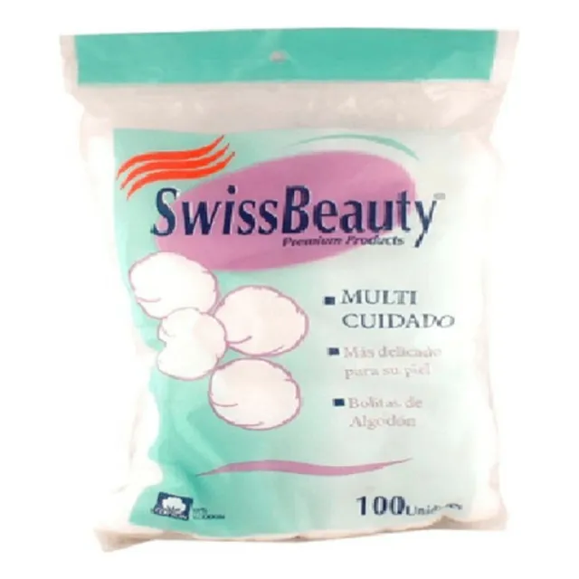 Bolitas De Algodon 100 U. - Swissbeauty
