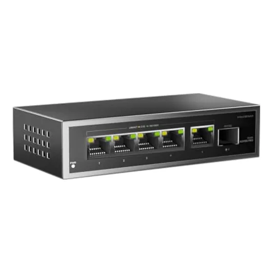 Interruptor Ethernet No Administrado De 6 Puertos