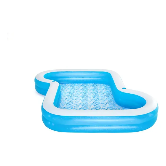 Alberca inflable rectangular Bestway 54321 de 305cm x 274cm x 46cm 1207L azul