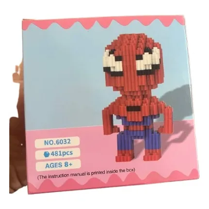 Bloques Lego Magico 3d De Personajes Animados Coleccionable