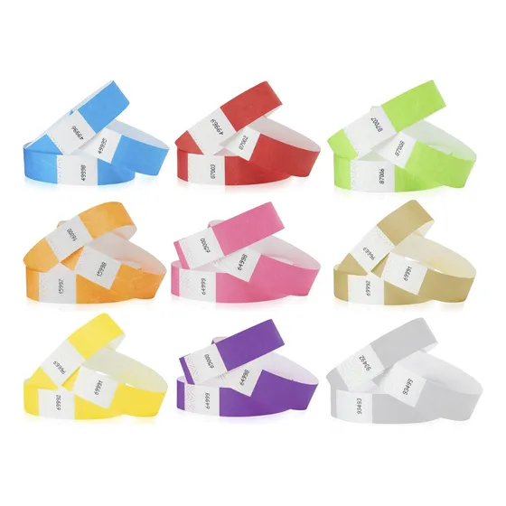 Brazaletes Tyvek 3/4 Pack 50 Unidades Adhesivos