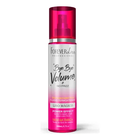 Bye Bye Volume E No Frizz Liso Mágico 200ml Forever Liss
