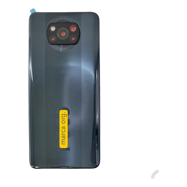 Tapa Trasera Para Xiaomi Poco X3 Nfc Negro