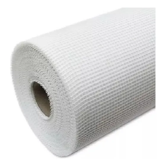 Malla P/ Revoque Fibra De Vidrio 5x5mm 90g Rollo 1x25m Pisos