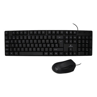 Kit Teclado Y Mouse Ele-gate St01 Español Negro Kit Teclado Y Mouse Ele-gate St01 Español Negro