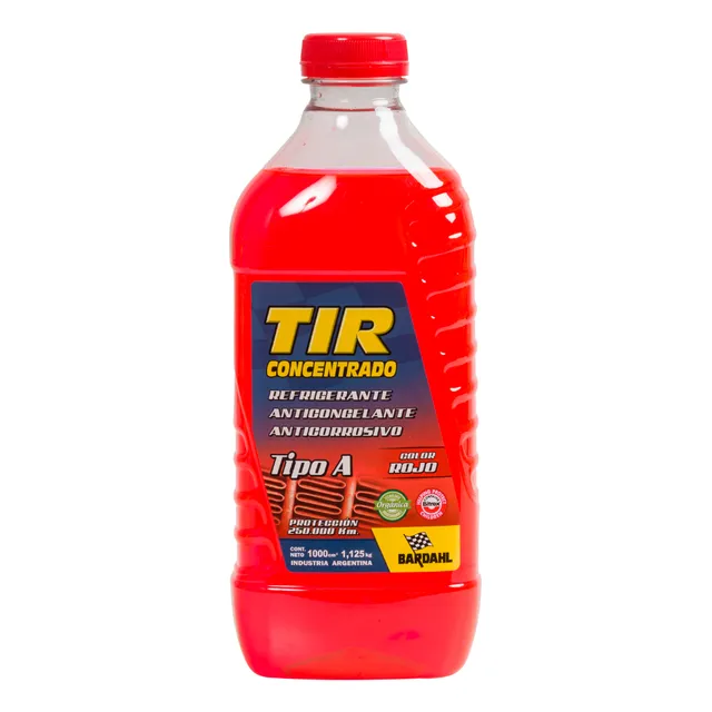 Bardahl Tir refrigerante Rojo 1Lt