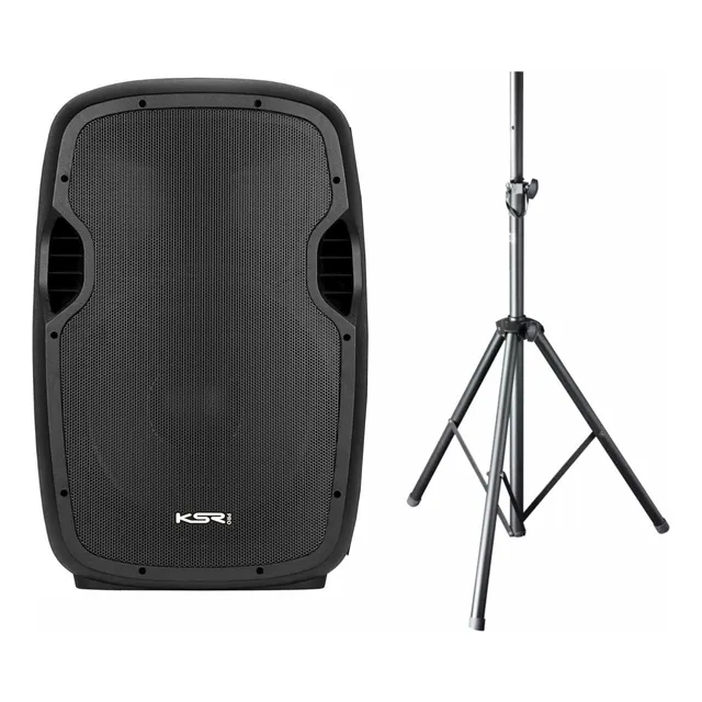 Caixa Ativa 12 Ksr Pro K812 Usb Bluetooth 500w Rms E Tripe 