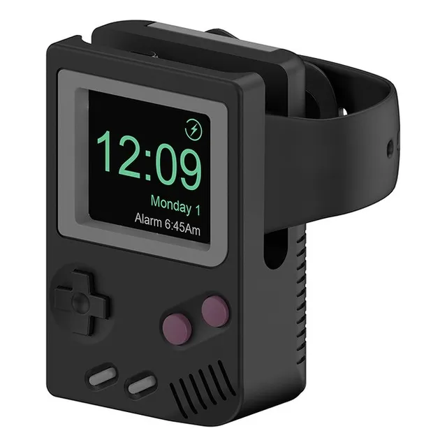 Soporte Base De Carga Compatible Con Apple Watch Silicon