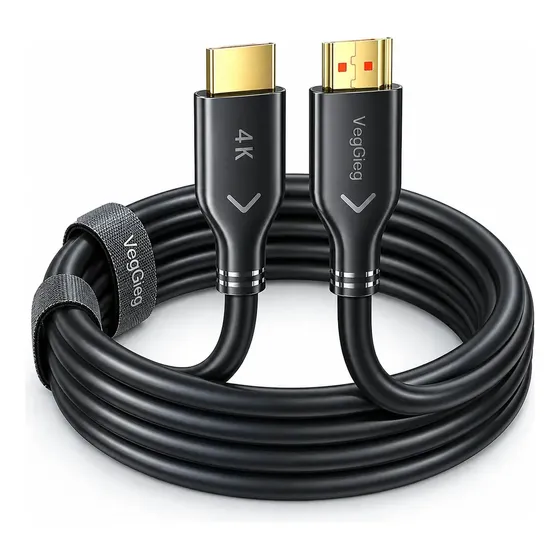 Cable Hdmi 4k 60hz / 2k 120hz VegGieg Uhd V 2.0 3 Metros De Alta Velocidad Hdtv 18gbps Hdr Arc 3d Dolby Truehd Dts-hd Master Audio