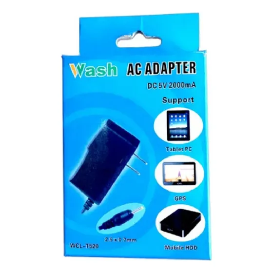 Cargador De Tablet 5v-2000 Ma. Marca Wash (pack De 2 Unds.)