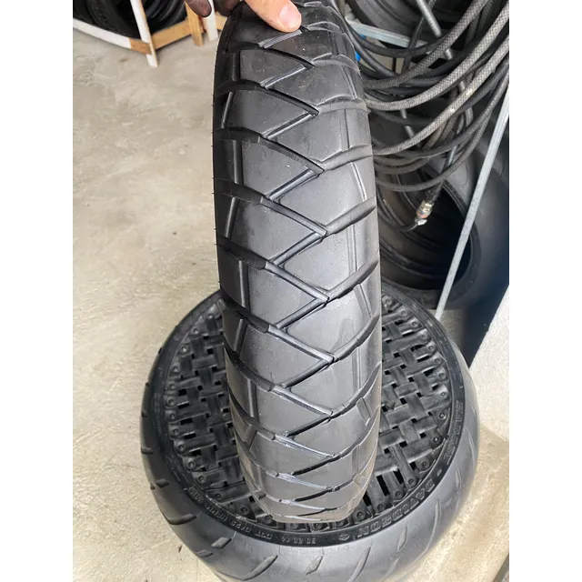 Pneu Traseiro 130/80/17 Michelin Anakee  Usado Falcon Xt660