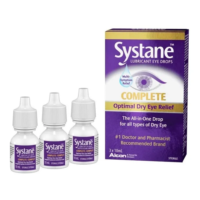 Systane Complete Pack 3 Unid X 10 Ml.   Lágrimas Lubricantes