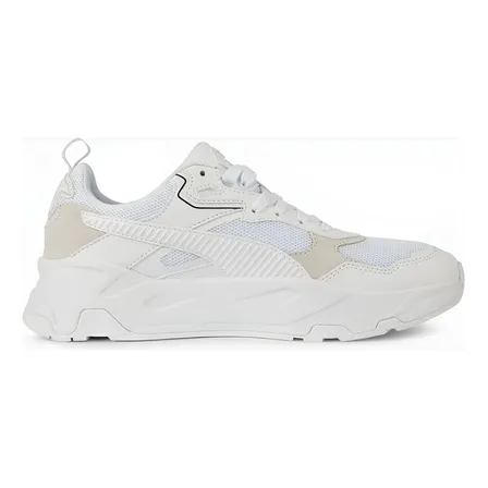 Tênis Casual Masculino Trinity Puma Geométrica Puma White-puma White-cool Light Gray Geométrico 37 Br