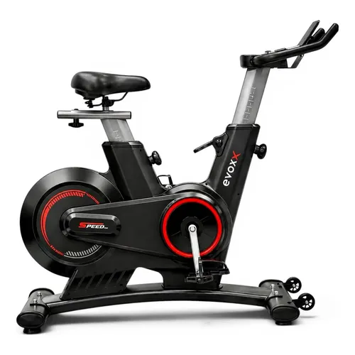 Bicicleta spinning magnética Evox speed 15kg Preto | Parcelamento