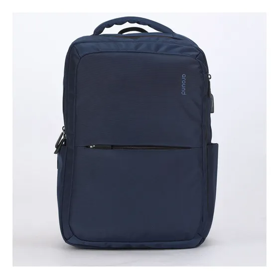 Mochila Urbanfit Around Color Azul Diseño De La Tela Unicolor