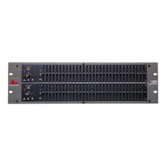 Dbx 1231 Equalizador Gráfico Duplo De 31 Bandas