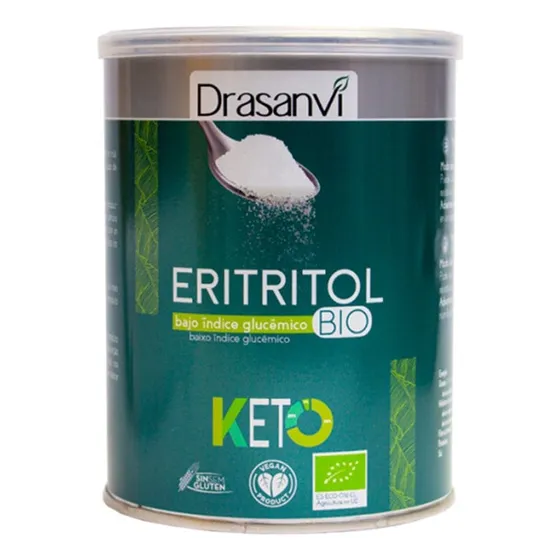 Eritritol Bio Keto 500gr Apto Diabeticos Veganos Drasanvi Sabor Sin Sabor