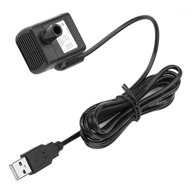 Bomba De Agua Usb Dc 5v, Pequeña Pecera De Acuario Sin Escob