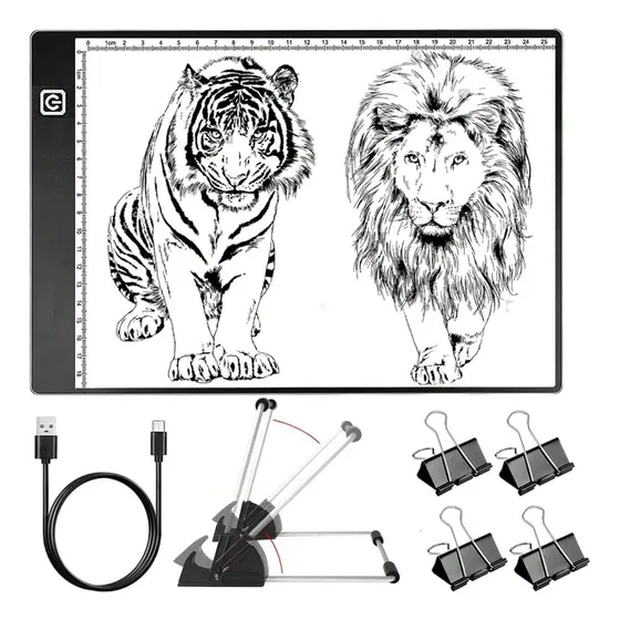 Regulable Tableta De Luz Dibujo Led A4  Mesa De Luz Dibujo
