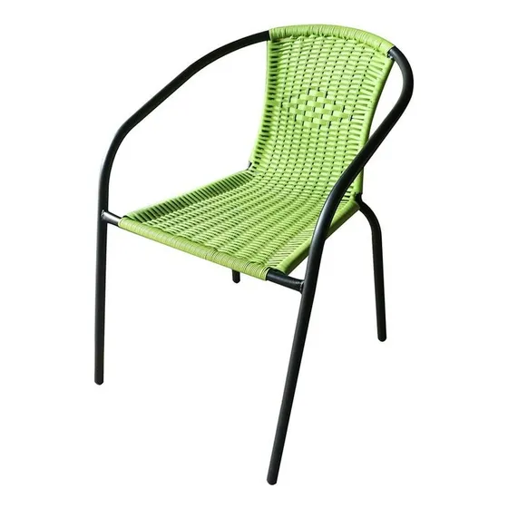 Silla Jardín Rattan De Hierro