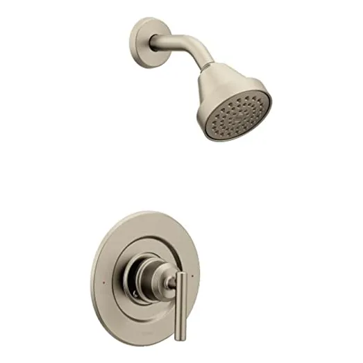 Llave De Baño Moderna En Níquel Cepillado Moen 6145 Gibson