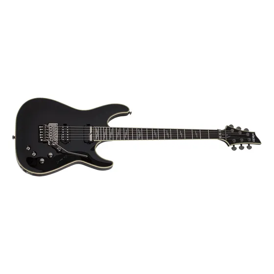 Guitarra Schecter C1 Frs Blackjack  Sustainiac Floyd Oferta!